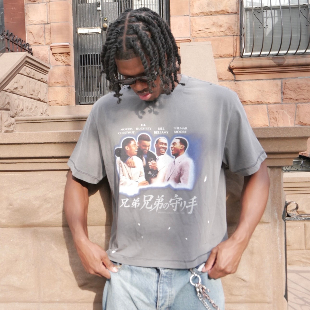 THE BROTHERS VINTAGE SHIRT GREY