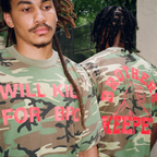 WILL KILL FOR BRO CAMO TEE