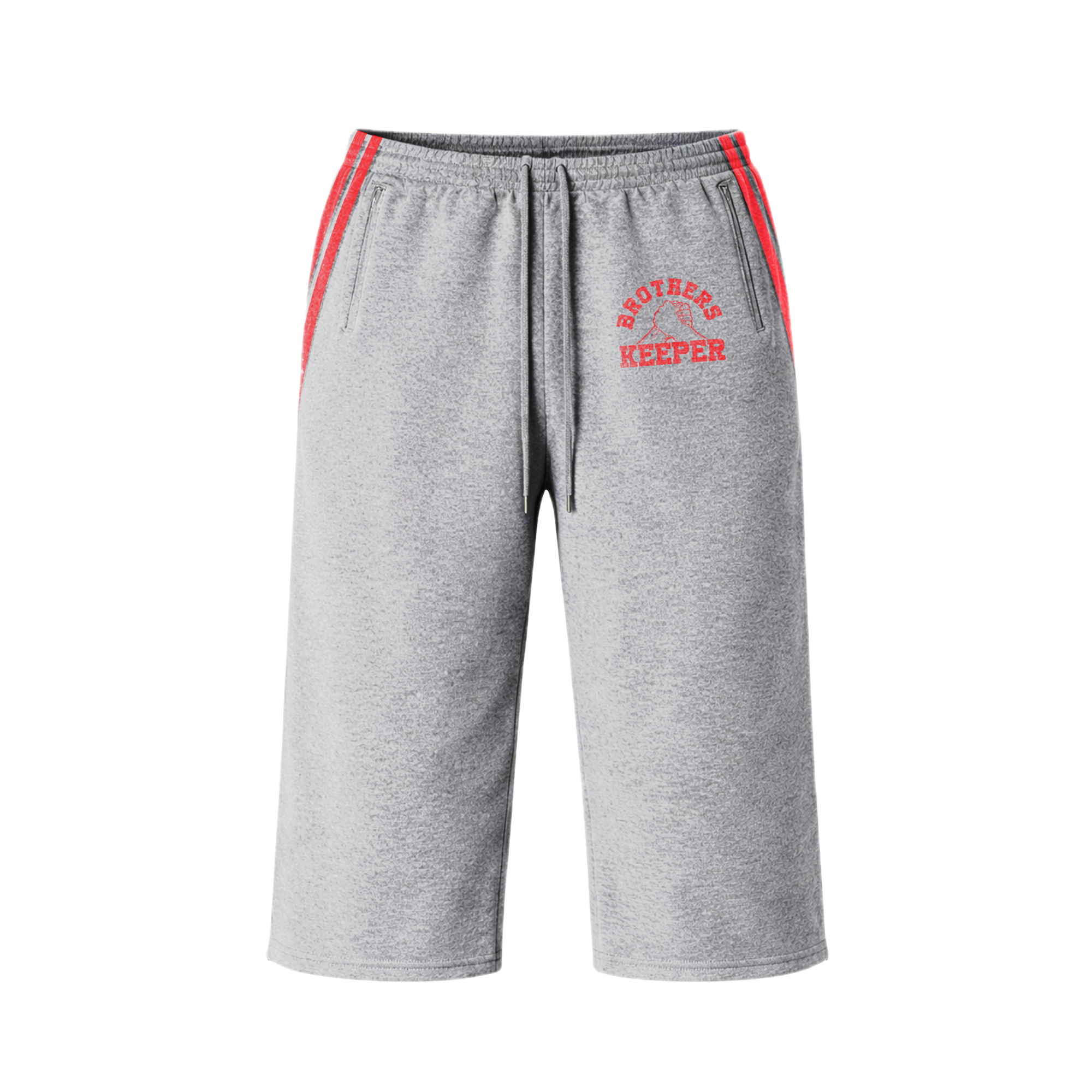 3/4 GREY LOGO SWEATS