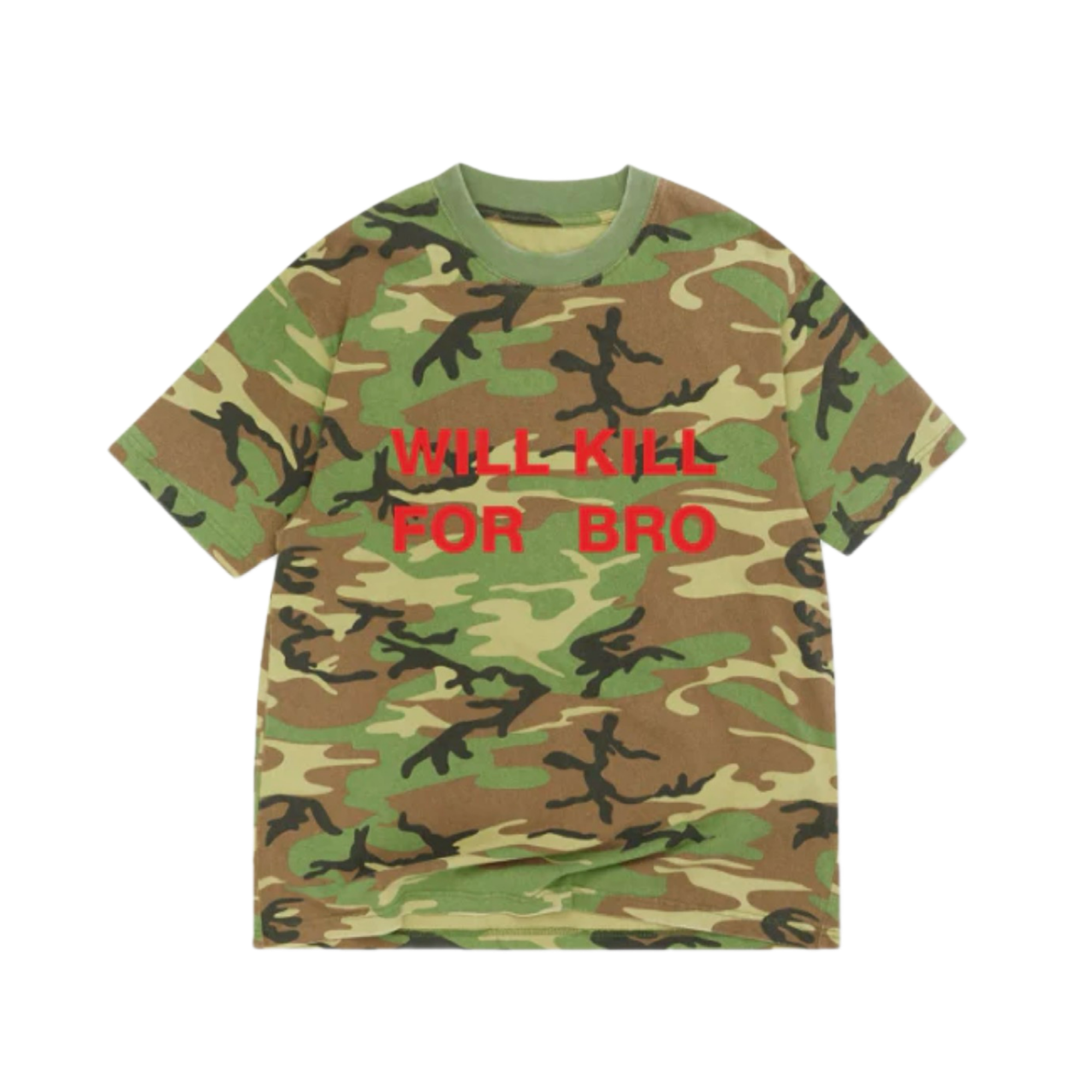 WILL KILL FOR BRO CAMO TEE